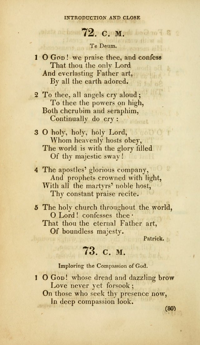 A Collection of Psalms and Hymns, for Social and Private Worship (Rev. ed.  with supplement) page 81