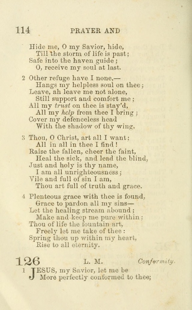 A Collection of Psalms, Hymns, and Spiritual Songs: suited to the various occasions of public worship and private devotion of the church of Christ: with an appendix of  German hymns page 112