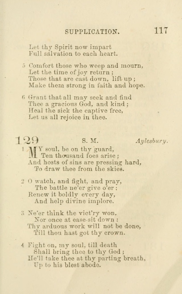 A Collection of Psalms, Hymns, and Spiritual Songs: suited to the various occasions of public worship and private devotion of the church of Christ: with an appendix of  German hymns page 115