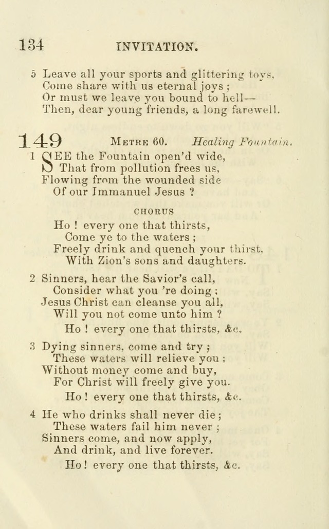 A Collection of Psalms, Hymns, and Spiritual Songs: suited to the various occasions of public worship and private devotion of the church of Christ: with an appendix of  German hymns page 132