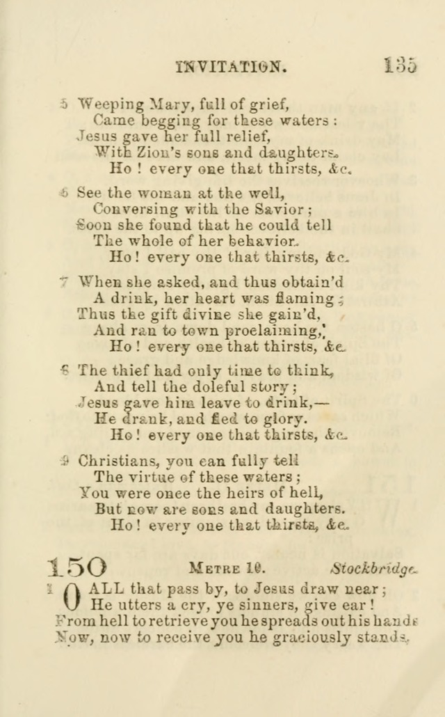 A Collection of Psalms, Hymns, and Spiritual Songs: suited to the various occasions of public worship and private devotion of the church of Christ: with an appendix of  German hymns page 133