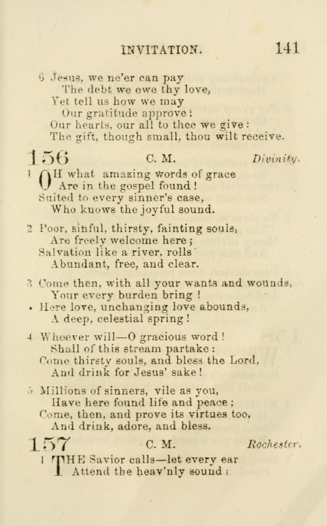 A Collection of Psalms, Hymns, and Spiritual Songs: suited to the various occasions of public worship and private devotion of the church of Christ: with an appendix of  German hymns page 139