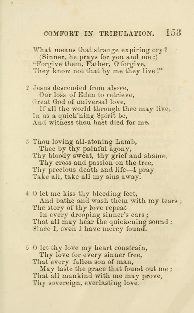 A Collection of Psalms, Hymns, and Spiritual Songs: suited to the various occasions of public worship and private devotion of the church of Christ: with an appendix of  German hymns page 151