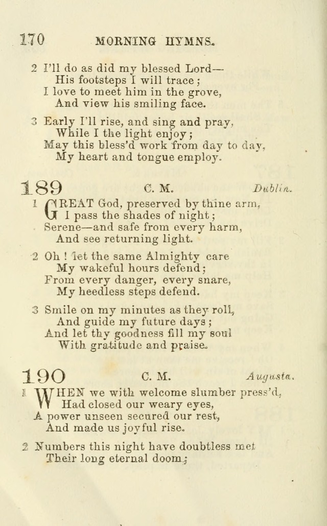 A Collection of Psalms, Hymns, and Spiritual Songs: suited to the various occasions of public worship and private devotion of the church of Christ: with an appendix of  German hymns page 168