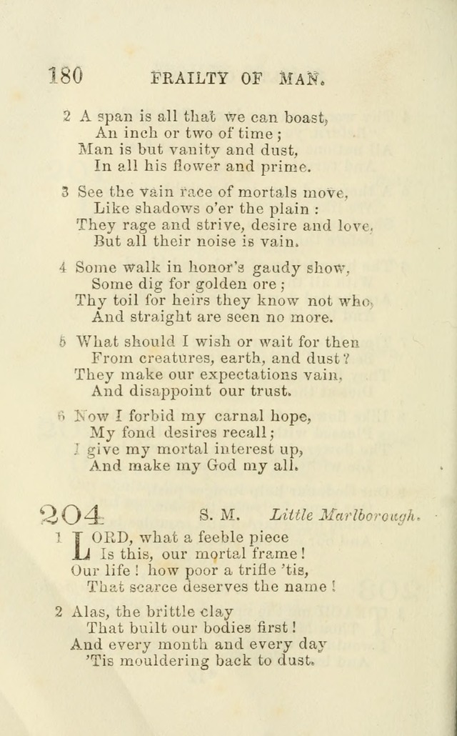 A Collection of Psalms, Hymns, and Spiritual Songs: suited to the various occasions of public worship and private devotion of the church of Christ: with an appendix of  German hymns page 178