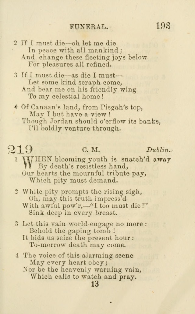 A Collection of Psalms, Hymns, and Spiritual Songs: suited to the various occasions of public worship and private devotion of the church of Christ: with an appendix of  German hymns page 191