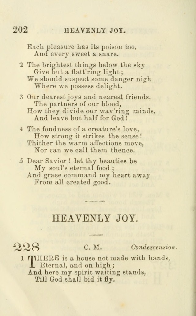 A Collection of Psalms, Hymns, and Spiritual Songs: suited to the various occasions of public worship and private devotion of the church of Christ: with an appendix of  German hymns page 200