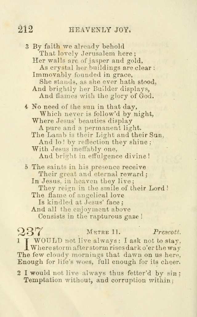 A Collection of Psalms, Hymns, and Spiritual Songs: suited to the various occasions of public worship and private devotion of the church of Christ: with an appendix of  German hymns page 210