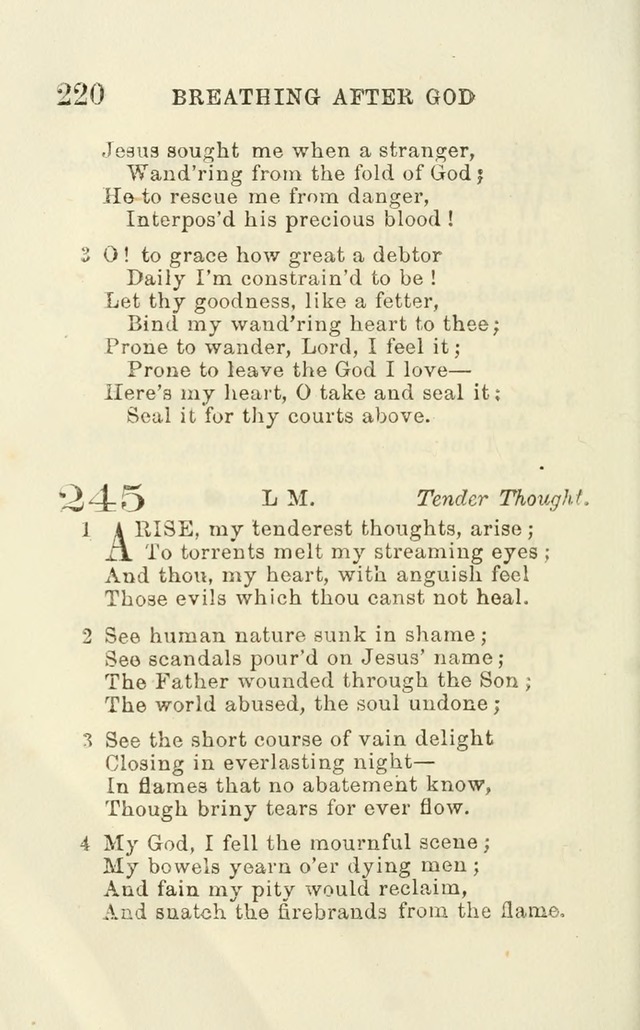 A Collection of Psalms, Hymns, and Spiritual Songs: suited to the various occasions of public worship and private devotion of the church of Christ: with an appendix of  German hymns page 218