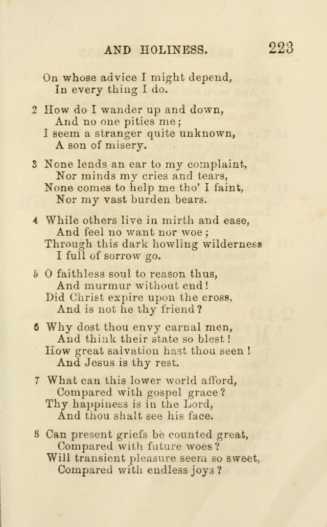 A Collection of Psalms, Hymns, and Spiritual Songs: suited to the various occasions of public worship and private devotion of the church of Christ: with an appendix of  German hymns page 221