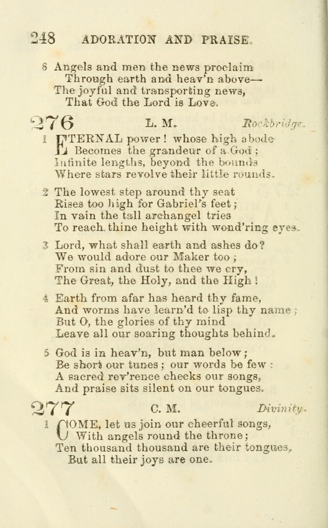 A Collection of Psalms, Hymns, and Spiritual Songs: suited to the various occasions of public worship and private devotion of the church of Christ: with an appendix of  German hymns page 246