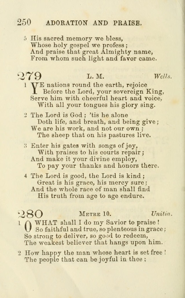 A Collection of Psalms, Hymns, and Spiritual Songs: suited to the various occasions of public worship and private devotion of the church of Christ: with an appendix of  German hymns page 248