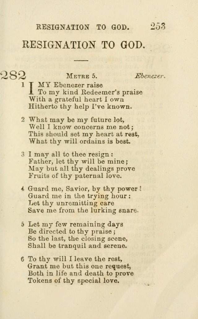 A Collection of Psalms, Hymns, and Spiritual Songs: suited to the various occasions of public worship and private devotion of the church of Christ: with an appendix of  German hymns page 251