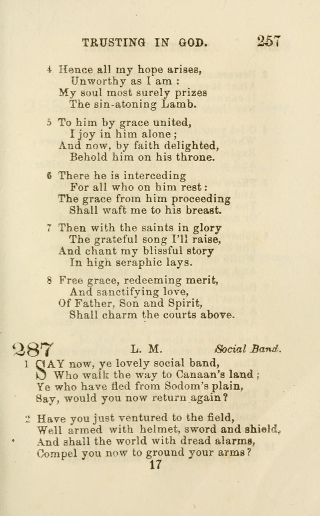 A Collection of Psalms, Hymns, and Spiritual Songs: suited to the various occasions of public worship and private devotion of the church of Christ: with an appendix of  German hymns page 255