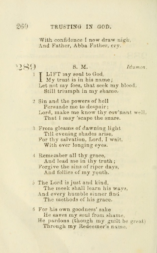 A Collection of Psalms, Hymns, and Spiritual Songs: suited to the various occasions of public worship and private devotion of the church of Christ: with an appendix of  German hymns page 258