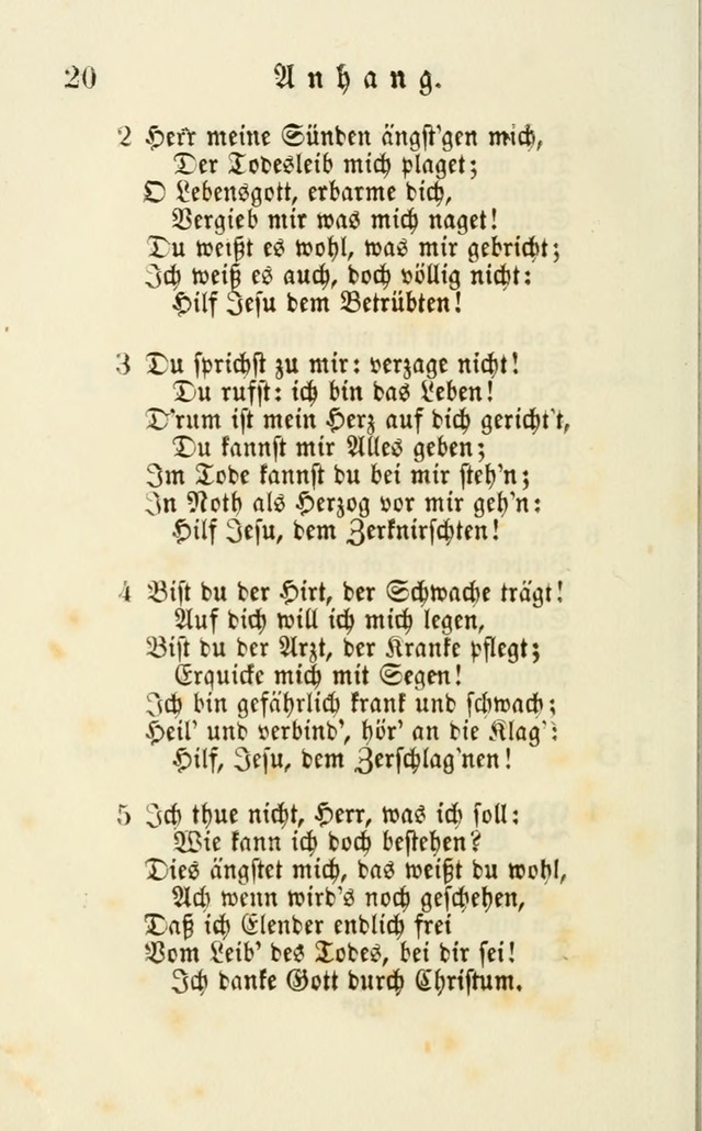 A Collection of Psalms, Hymns, and Spiritual Songs: suited to the various occasions of public worship and private devotion of the church of Christ: with an appendix of  German hymns page 404