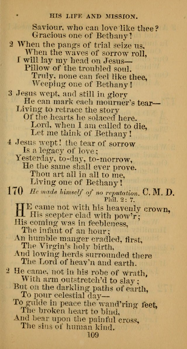 A Collection of Psalms, Hymns and Spiritual Songs; suited to the various kinds of Christian worship; and especially designed for and adapted to the Fraternity of the Brethren... page 100