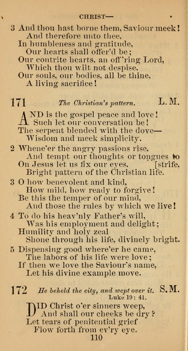 A Collection of Psalms, Hymns and Spiritual Songs; suited to the various kinds of Christian worship; and especially designed for and adapted to the Fraternity of the Brethren... page 101