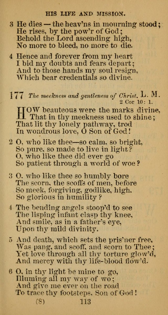 A Collection of Psalms, Hymns and Spiritual Songs; suited to the various kinds of Christian worship; and especially designed for and adapted to the Fraternity of the Brethren... page 104