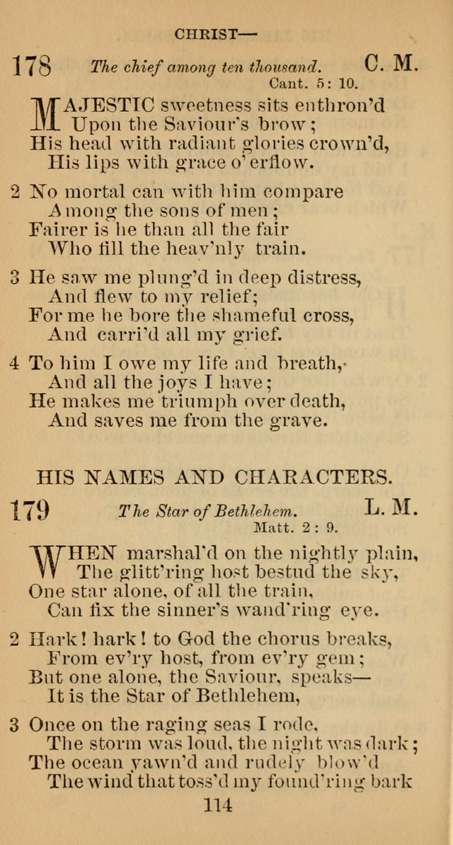 A Collection of Psalms, Hymns and Spiritual Songs; suited to the various kinds of Christian worship; and especially designed for and adapted to the Fraternity of the Brethren... page 105