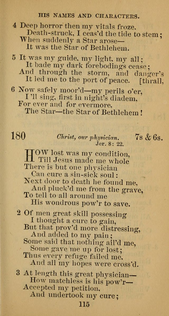 A Collection of Psalms, Hymns and Spiritual Songs; suited to the various kinds of Christian worship; and especially designed for and adapted to the Fraternity of the Brethren... page 106