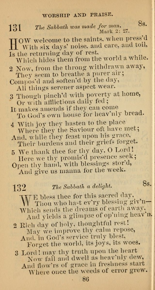 A Collection of Psalms, Hymns and Spiritual Songs; suited to the various kinds of Christian worship; and especially designed for and adapted to the Fraternity of the Brethren... page 125