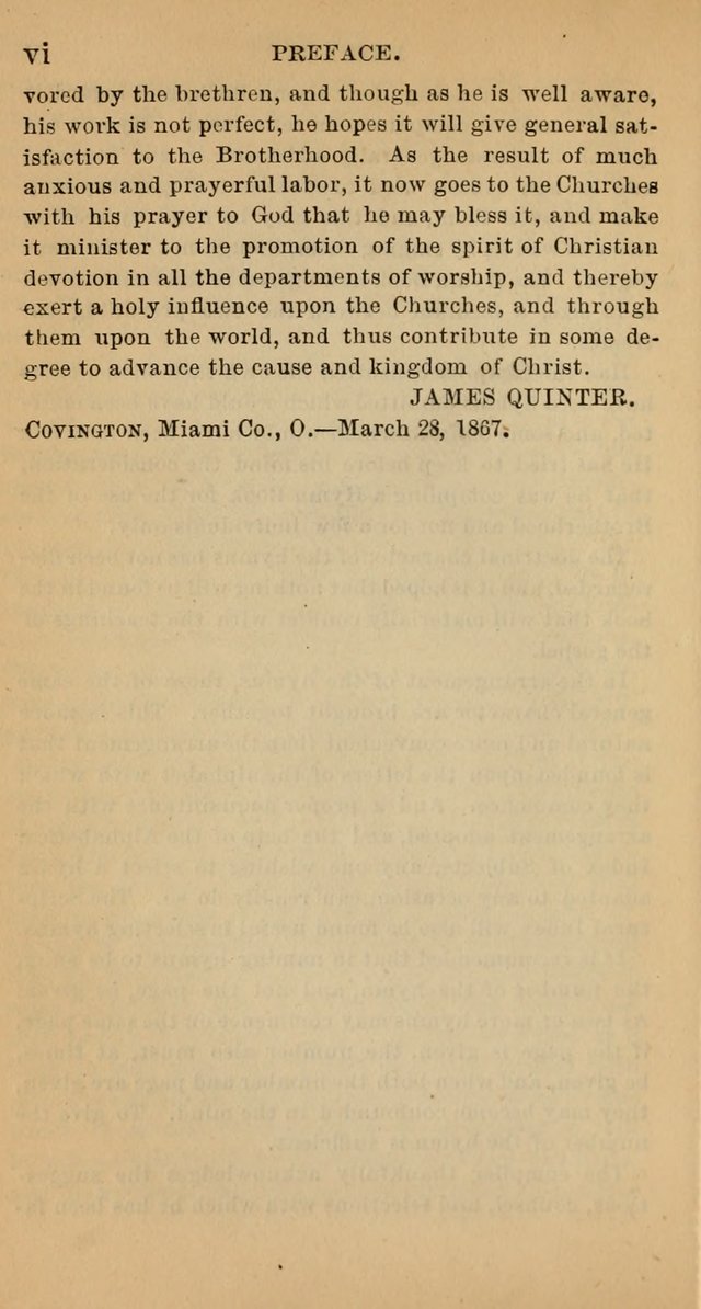 A Collection of Psalms, Hymns and Spiritual Songs; suited to the various kinds of Christian worship; and especially designed for and adapted to the Fraternity of the Brethren... page 13