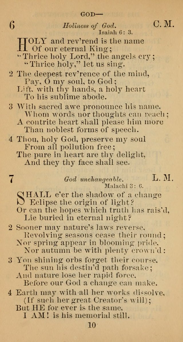 A Collection of Psalms, Hymns and Spiritual Songs; suited to the various kinds of Christian worship; and especially designed for and adapted to the Fraternity of the Brethren... page 17