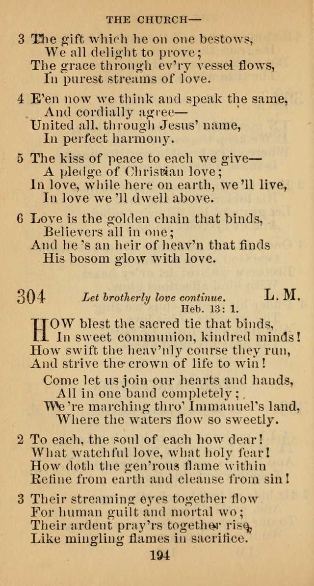 A Collection of Psalms, Hymns and Spiritual Songs; suited to the various kinds of Christian worship; and especially designed for and adapted to the Fraternity of the Brethren... page 201