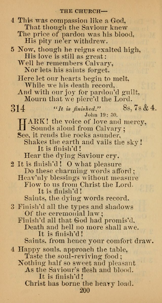 A Collection of Psalms, Hymns and Spiritual Songs; suited to the various kinds of Christian worship; and especially designed for and adapted to the Fraternity of the Brethren... page 207