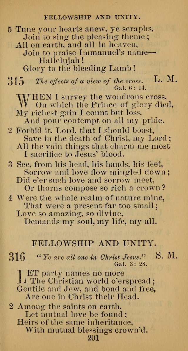 A Collection of Psalms, Hymns and Spiritual Songs; suited to the various kinds of Christian worship; and especially designed for and adapted to the Fraternity of the Brethren... page 208