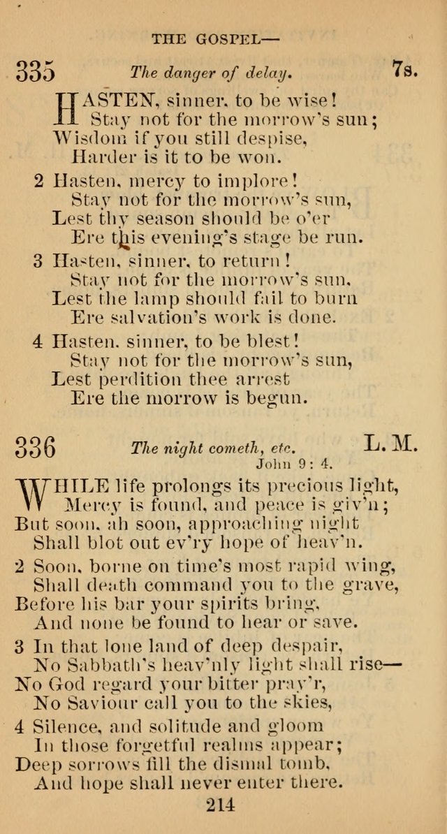 A Collection of Psalms, Hymns and Spiritual Songs; suited to the various kinds of Christian worship; and especially designed for and adapted to the Fraternity of the Brethren... page 221