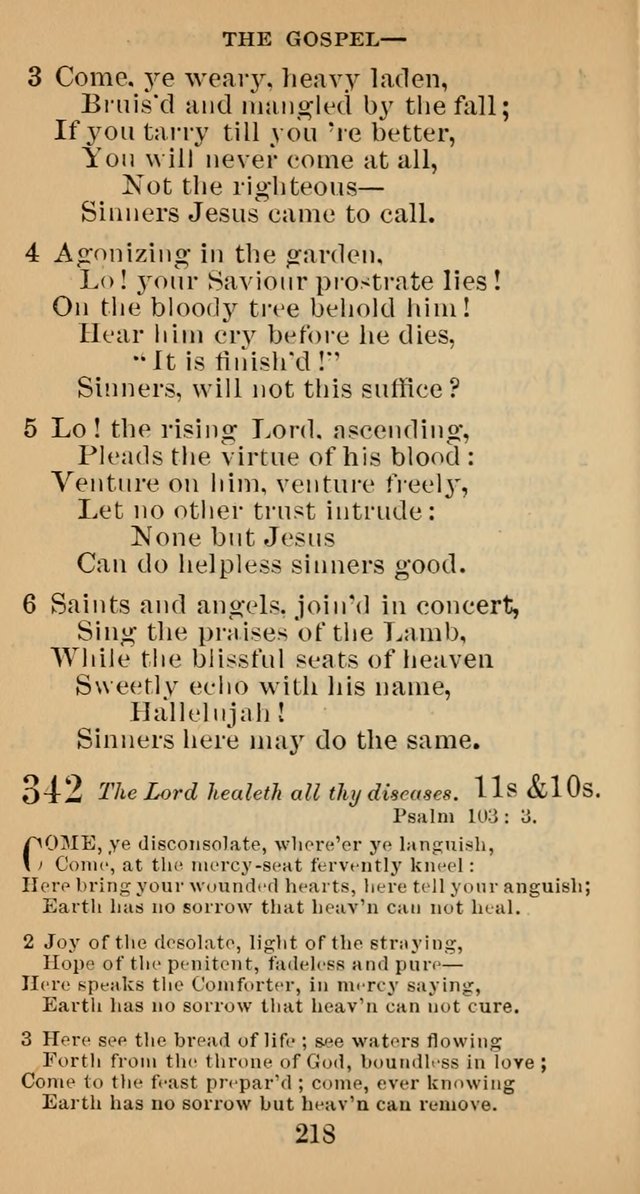 A Collection of Psalms, Hymns and Spiritual Songs; suited to the various kinds of Christian worship; and especially designed for and adapted to the Fraternity of the Brethren... page 225