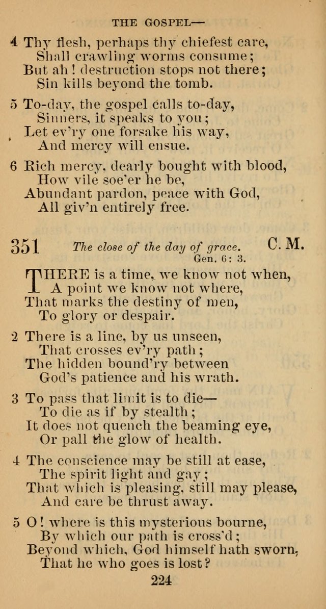 A Collection of Psalms, Hymns and Spiritual Songs; suited to the various kinds of Christian worship; and especially designed for and adapted to the Fraternity of the Brethren... page 231