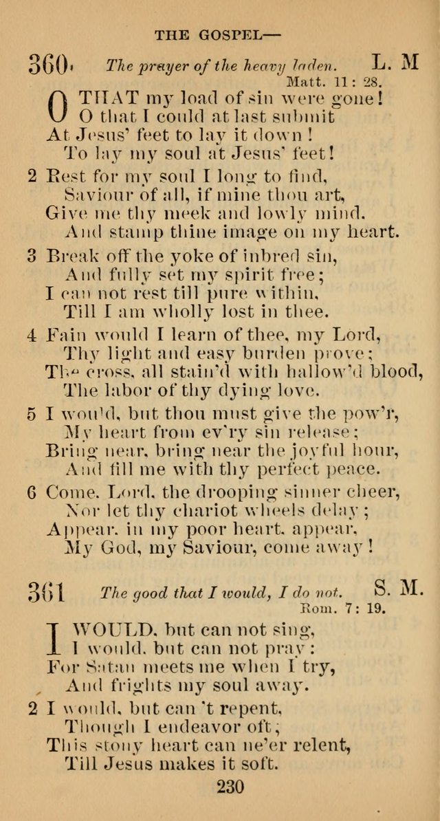 A Collection of Psalms, Hymns and Spiritual Songs; suited to the various kinds of Christian worship; and especially designed for and adapted to the Fraternity of the Brethren... page 237