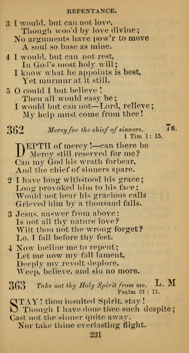 A Collection of Psalms, Hymns and Spiritual Songs; suited to the various kinds of Christian worship; and especially designed for and adapted to the Fraternity of the Brethren... page 238