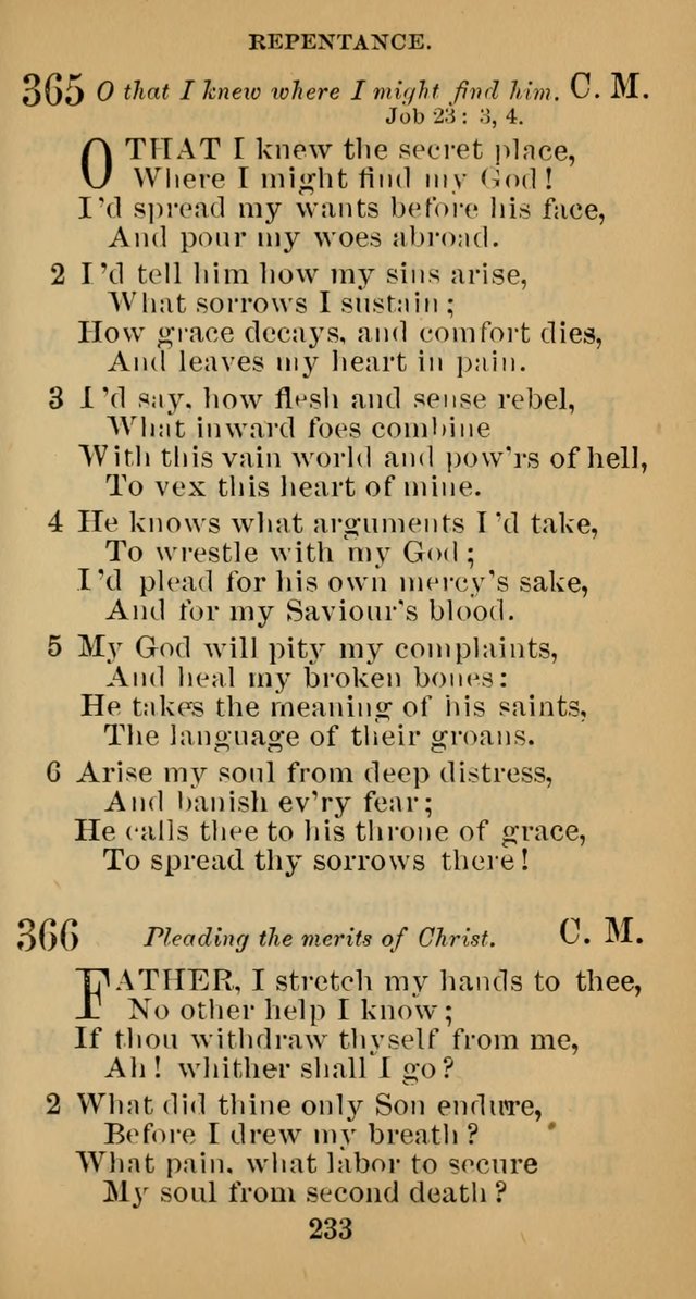 A Collection of Psalms, Hymns and Spiritual Songs; suited to the various kinds of Christian worship; and especially designed for and adapted to the Fraternity of the Brethren... page 240