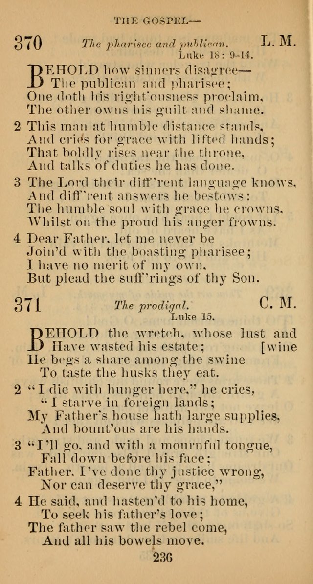 A Collection of Psalms, Hymns and Spiritual Songs; suited to the various kinds of Christian worship; and especially designed for and adapted to the Fraternity of the Brethren... page 243