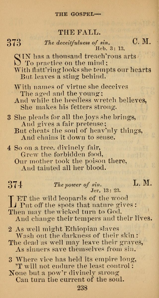 A Collection of Psalms, Hymns and Spiritual Songs; suited to the various kinds of Christian worship; and especially designed for and adapted to the Fraternity of the Brethren... page 245