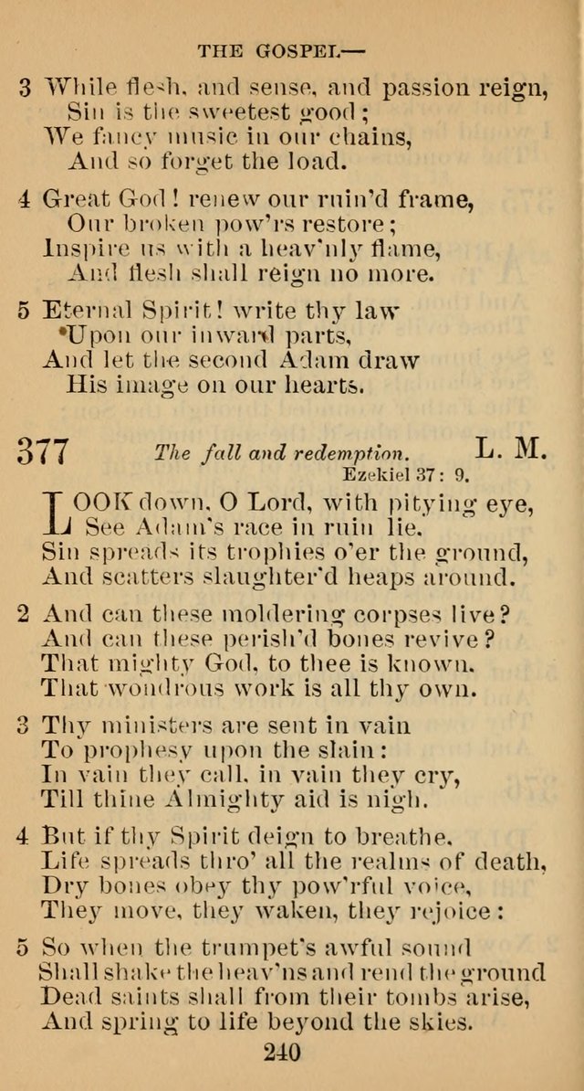 A Collection of Psalms, Hymns and Spiritual Songs; suited to the various kinds of Christian worship; and especially designed for and adapted to the Fraternity of the Brethren... page 247