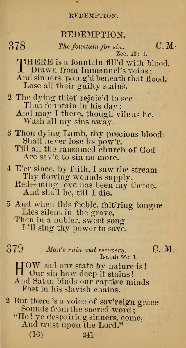 A Collection of Psalms, Hymns and Spiritual Songs; suited to the various kinds of Christian worship; and especially designed for and adapted to the Fraternity of the Brethren... page 248