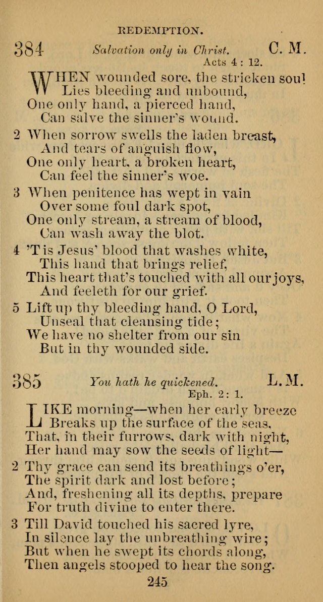 A Collection of Psalms, Hymns and Spiritual Songs; suited to the various kinds of Christian worship; and especially designed for and adapted to the Fraternity of the Brethren... page 252