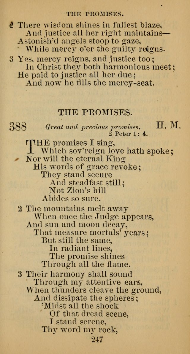 A Collection of Psalms, Hymns and Spiritual Songs; suited to the various kinds of Christian worship; and especially designed for and adapted to the Fraternity of the Brethren... page 254