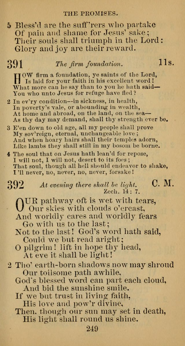 A Collection of Psalms, Hymns and Spiritual Songs; suited to the various kinds of Christian worship; and especially designed for and adapted to the Fraternity of the Brethren... page 256