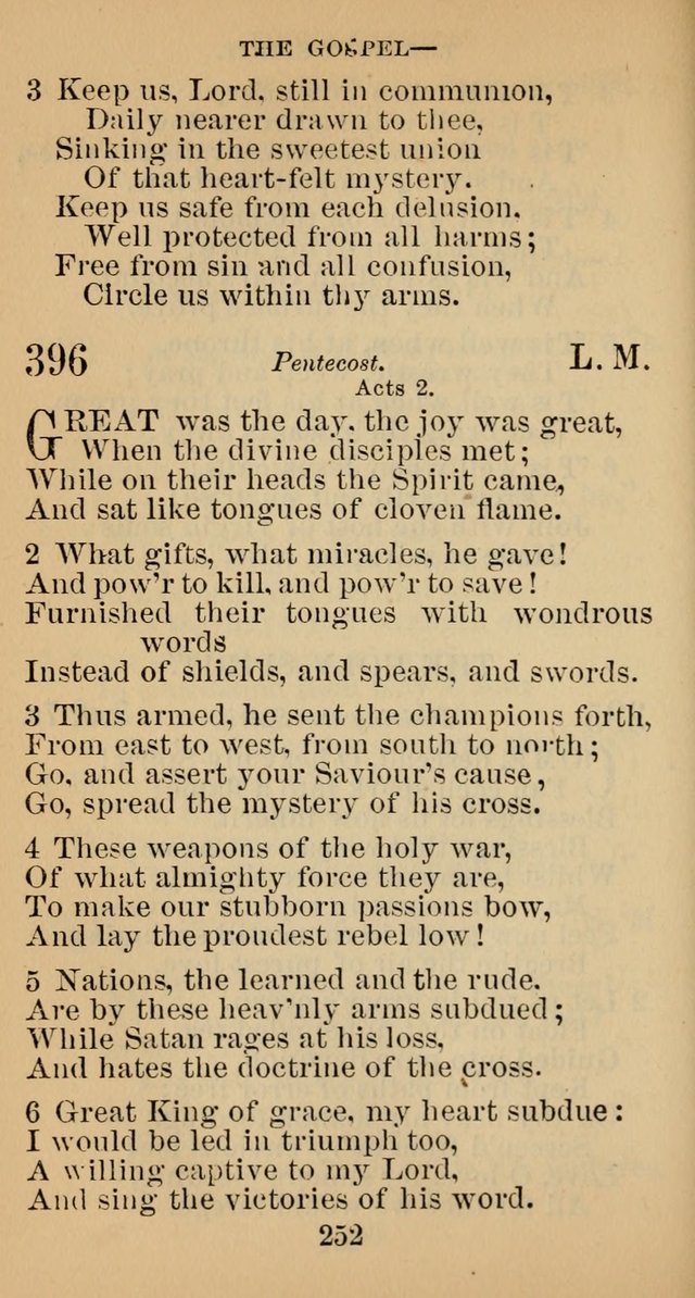 A Collection of Psalms, Hymns and Spiritual Songs; suited to the various kinds of Christian worship; and especially designed for and adapted to the Fraternity of the Brethren... page 259