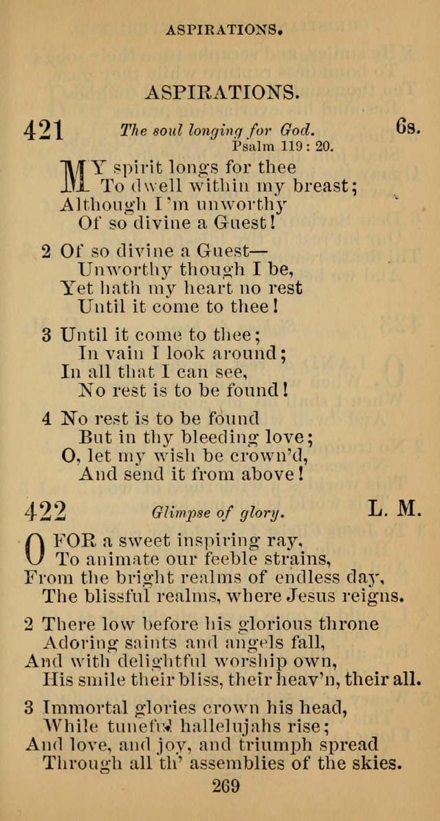 A Collection of Psalms, Hymns and Spiritual Songs; suited to the various kinds of Christian worship; and especially designed for and adapted to the Fraternity of the Brethren... page 276