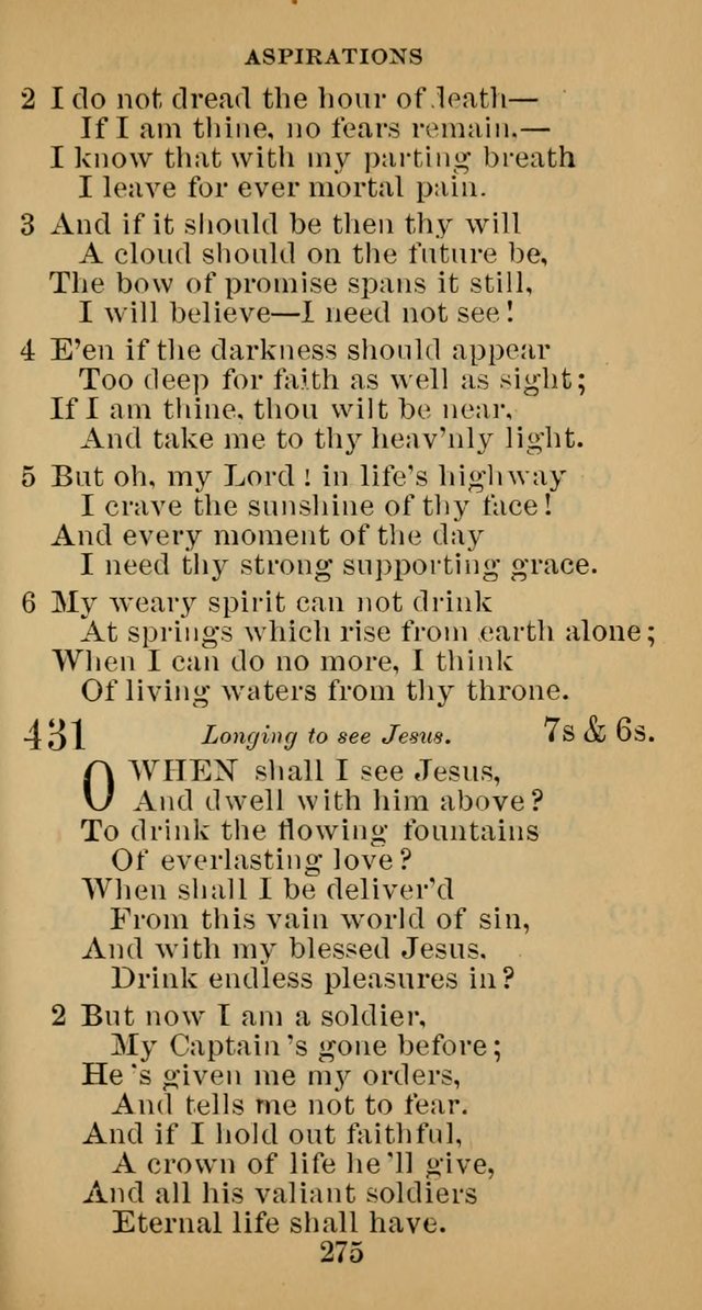 A Collection of Psalms, Hymns and Spiritual Songs; suited to the various kinds of Christian worship; and especially designed for and adapted to the Fraternity of the Brethren... page 282