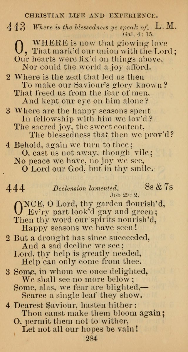 A Collection of Psalms, Hymns and Spiritual Songs; suited to the various kinds of Christian worship; and especially designed for and adapted to the Fraternity of the Brethren... page 291