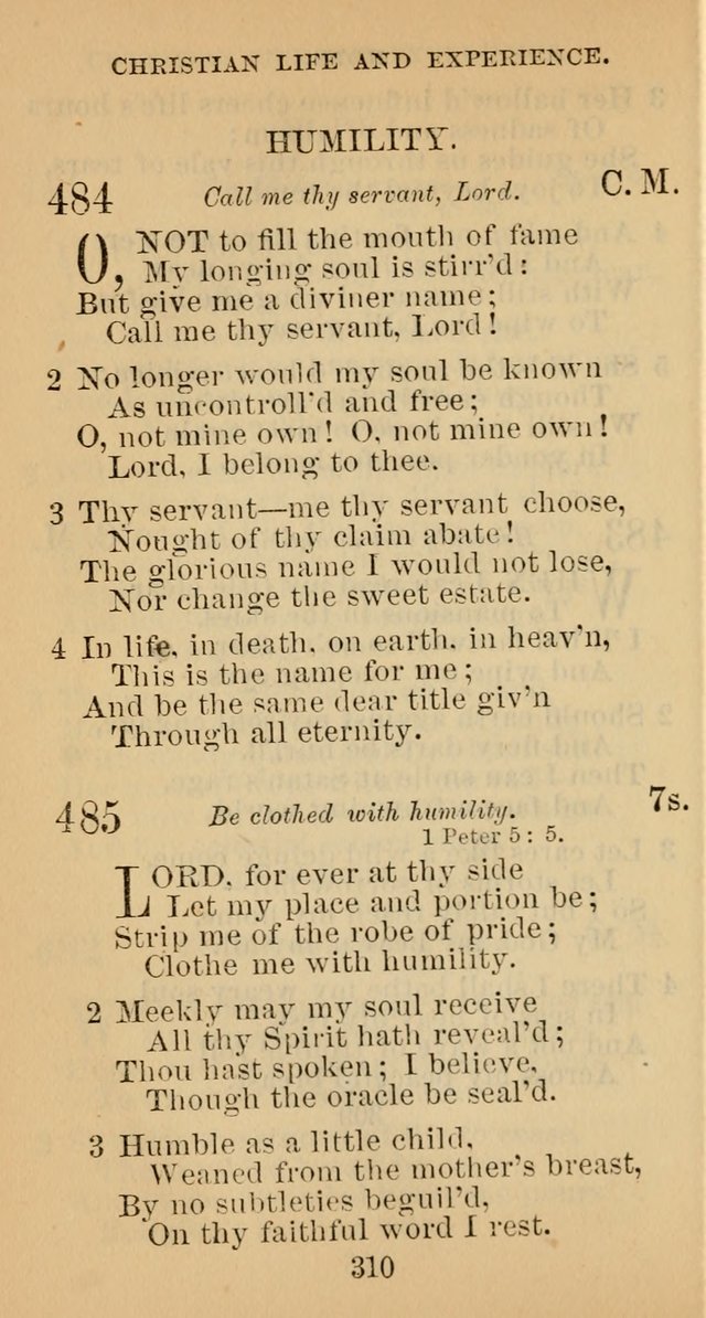 A Collection of Psalms, Hymns and Spiritual Songs; suited to the various kinds of Christian worship; and especially designed for and adapted to the Fraternity of the Brethren... page 317