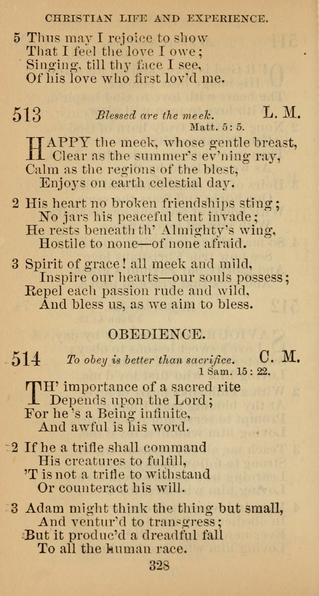 A Collection of Psalms, Hymns and Spiritual Songs; suited to the various kinds of Christian worship; and especially designed for and adapted to the Fraternity of the Brethren... page 335